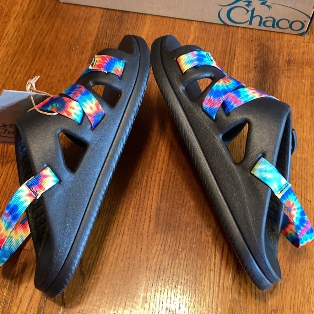 🌸NWT CHACO Chillos Girls/Womens Tie Dye Sandal - size 6